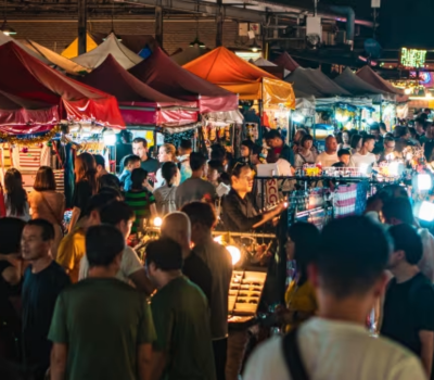 Arpora Night Market visit with safe and affordable taxi in Goa