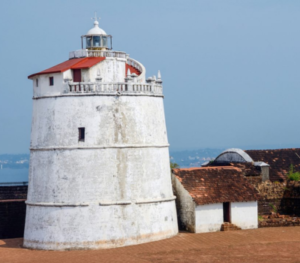 Explore Fort Aguada with our Goa sightseeing taxi for stunning views and history